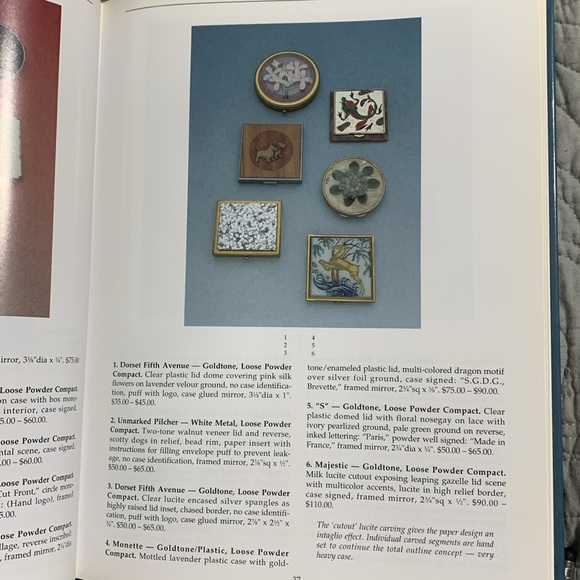 Compacts Face Powder Boxes Book - Picture 3 of 4